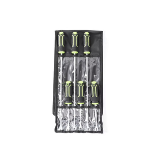 Car Door <b>Trim</b> Panel <b>Clip</b> Removal Tool Set 6 Pc Screwdriver With Soft Case Storage Hand Operated Plastic Handle - Product Image 2