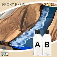 Résine époxy AB de qualité alimentaire pour la construction, la décoration de comptoirs de table rivière, les pendentifs en résine et les projets de bricolage en vrac – Approvisionnement direct usine