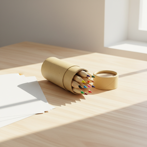 Juego <span class=keywords><strong>de</strong></span> 12 Lápices <span class=keywords><strong>de</strong></span> <span class=keywords><strong>Colores</strong></span> <span class=keywords><strong>de</strong></span> Madera Ecológicos para Niños, en Caja <span class=keywords><strong>de</strong></span> Papel Kraft, OEM - Product Image 6