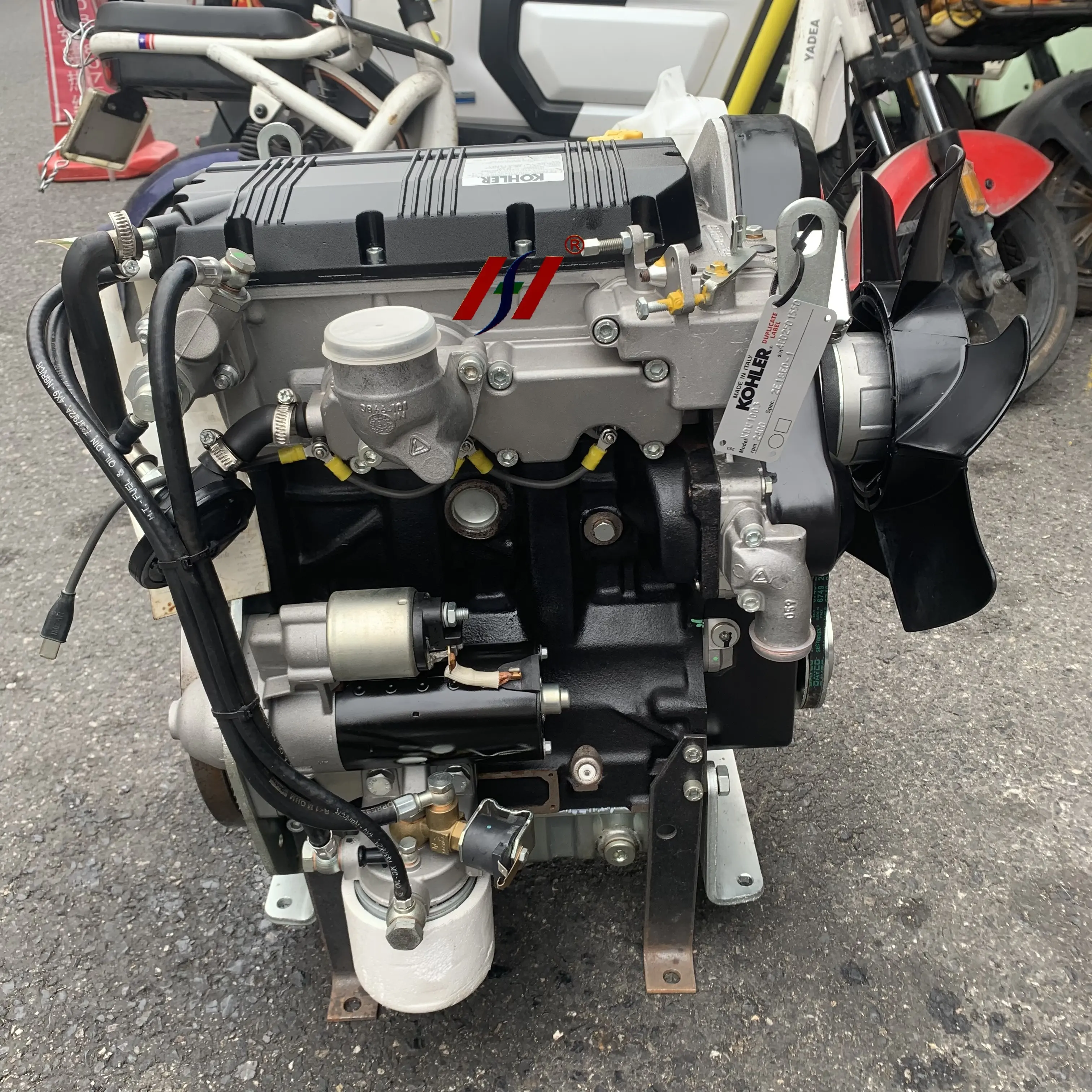 Novo motor diesel KDW1003 Conjunto Motor original Para KOHLER