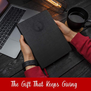 Agenda Diaria Personalizable de Cuero PU con Tapa Dura, 100 Hojas, 100 GSM, para el Cuidado Personal, Autocuidado, Estudio Bíblico, Planificador y Diario, Regalo - Product Image 6