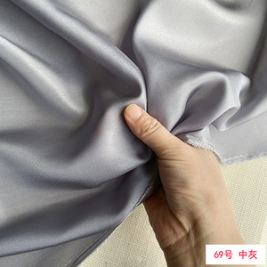 Sẵn Sàng Để Tàu Màu Rắn 8Mm Dâu Lụa Hasotai Vải Lót Mịn Vải Thoáng Khí Cho Hàng May Mặc - Product Image 6