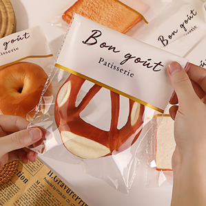 Bread Candy Biscuit Snacks <b>Packaging</b> <b>Bag</b> Plastic Self Sealing Plastic Gummy Biscuit <b>Packaging</b> <b>Bag</b> - Product Image 4
