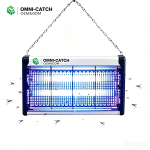 Mosquito <strong>Killer</strong> Lamp UV <strong>Electric</strong> Bug Zappers Outdoor Repellent Commercial Farm <strong>Fly</strong> <strong>Killer</strong> Blue/White Light Silent Operation - Product Image 1
