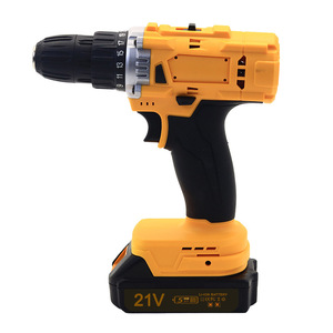 Cordless Drill 21V Lithium Battery Dual Speed Keyless Chuck Household Diy Screwdriver Metal Drilling Renovation Tool - Product Image 2