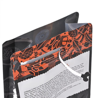 Sachet de café à fond plat avec valve de dégazage unidirectionnelle, personnalisé avec logo imprimé, pour 1 kg de grains de café