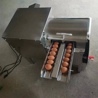 QDMECH Lage Prijs Commerciële Motor Aangedreven Water RVS Kleine Automatische Eierwasmachine Multifunctioneel