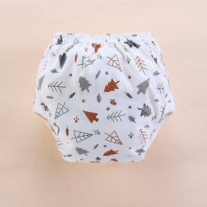 Culottes d'apprentissage pour bébés, couches/culottes pour garçons et filles, imperméables, imprimées, en coton, lavables, réutilisables, douces, prévention des fuites 3D, surface sèche - Product Image 4