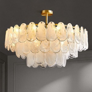 Lampadario in vetro di lusso leggero e di lusso luci Creative <span class=keywords><strong>per</strong></span> soggiorno e <span class=keywords><strong>sala</strong></span> <span class=keywords><strong>da</strong></span> <span class=keywords><strong>pranzo</strong></span> - Product Image 1