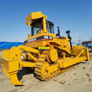 รถดันดินมือสอง Caterpillar D6R ปี 2016 เครื่องยนต์ CAT C9 รถดันดินแบบตีนตะขาบพร้อมริปเปอร์ อุปกรณ์ก่อสร้างสำหรับงานดิน - Product Image 1