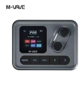M-VAVE मिनी इलेक्ट्रिक गिटार प्रभाव पेडल की जेब और हाइब्रिड शोर कमी में देरी सिमुलेशन बास संगीत वाद्ययंत्र - Product Image 3