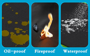 Estera impermeable a prueba de aceite para chimenea de barbacoa, estera para fogatas, almohadilla para <span class=keywords><strong>parrilla</strong></span> ignífuga de doble cara, estera grande debajo de <span class=keywords><strong>la</strong></span> <span class=keywords><strong>parrilla</strong></span> para <span class=keywords><strong>parrilla</strong></span> al aire libre - Product Image 2