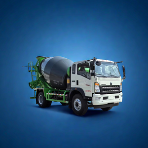 Mini Sinotruk HOWO 4*2 Camión mezclador diésel Nueva condición Transmisión manual 8-20 CBM Capacidad - Product Image 5