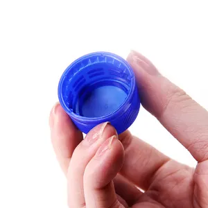 丝网印刷标志Pe螺帽28毫米30毫米38毫米塑料瓶盖pet瓶螺帽带Pe硅胶蓝色密封