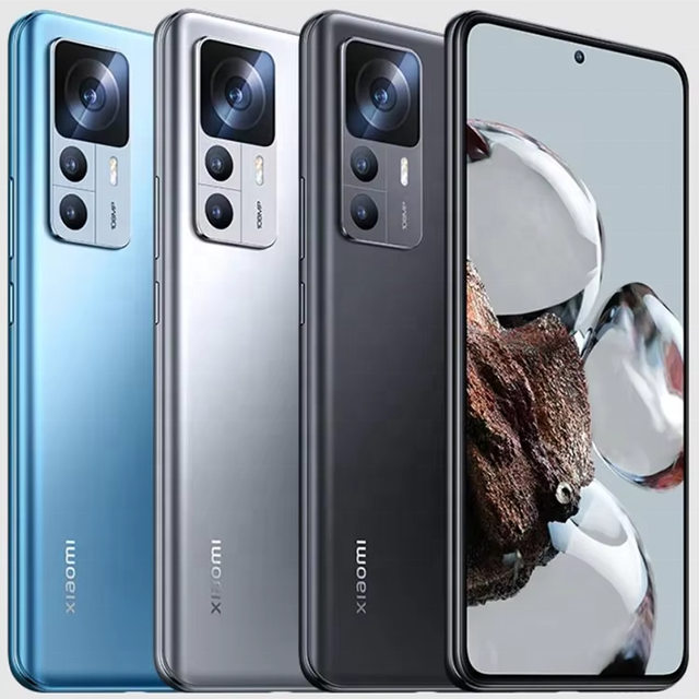 12T 128GB/256GB Octa Core LTE 108MP AMOLED Smartphone 120W Quick Charge Multi-Language Support (French/Spanish/English)