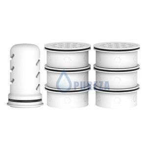 Pureza Z070Z071 <b>Water</b> <b>Filter</b> Cartridge For Life Straw <b>Bottles</b> Activated Carbon Replacement 3-Pack Set - Product Image 1