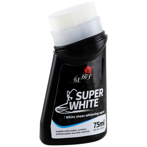 Éponge OEM personnalisée avec applicateur, liquide blanchissant pour chaussures blanches, 70 pièces, 75ml - Product Image 1