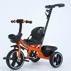 Triciclo Leggero 1-3-5 Anni, <span class=keywords><strong>Bicicletta</strong></span> per Bambini, <span class=keywords><strong>Passeggino</strong></span> a 3 Ruote, Ausilio per Camminare con Funzione Musicale in Plastica - Product Image 3