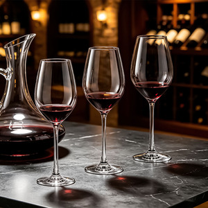<span class=keywords><strong>Verre</strong></span> à <span class=keywords><strong>vin</strong></span> de luxe personnalisé avec long pied et logo sur mesure, design européen pour mariage et restaurant, <span class=keywords><strong>verre</strong></span> transparent - Product Image 4