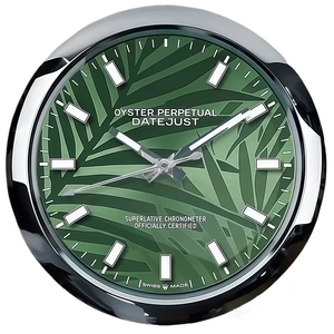 Wholesale Luxury Luminous Metal <strong>Wall</strong> <strong>Clocks</strong> Single Face Custom Home <strong>Decor</strong> Calendar Feature Living Room Placement Quartz Needle - Product Image 5