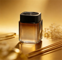 Diffuseur de parfum pour voiture en verre personnalisé, design moderne et populaire, portable, évaporation naturelle, prix d'usine, parfum longue durée
