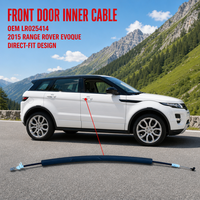Câble de déverrouillage de porte arrière gauche LR025414 ZANTU pour Land Rover Range Rover Evoque L538 2015, remplacement de la poignée intérieure de la porte à 3 battants