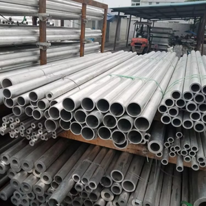 ท่ออลูมิเนียมอัลลอยด์ชุบอโนไดซ์ 3003/5059/6063/7075 T3-T8 ขนาดเส้นผ่านศูนย์กลาง 150-400 มม. สำหรับตกแต่ง - Product Image 4