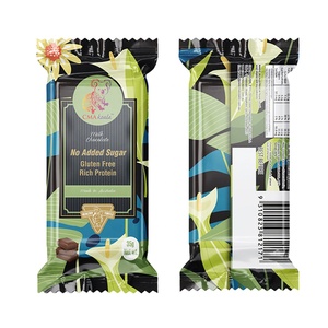 การออกแบบหลายกรีบซีลเส้นผมเสร็จสิ้นลามิเนตพลาสติกความร้อนปิดผนึกขนมขนาดเล็กคุกกี้ขนมบรรจุภัณฑ์ถุงหมอน - Product Image 2