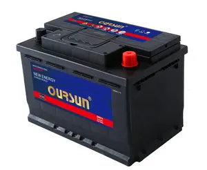 Custom-made DIN75 12V75AH Special Dimension Even provide Brand & Packaging design Car battery