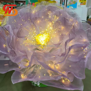 SMOOTH Decorative Paper Flower <b>Wedding</b> Giant Organza Flower Arrangement Handmade Paper Flower - Product Image 4