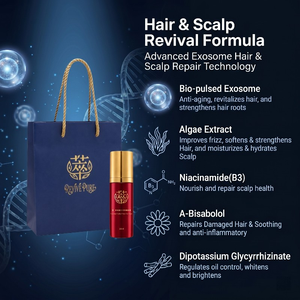 Tonique professionnel aux exosomes pour le soin du cuir chevelu, fortifiant les cheveux, anti-chute et pour usage professionnel en salon - Product Image 4