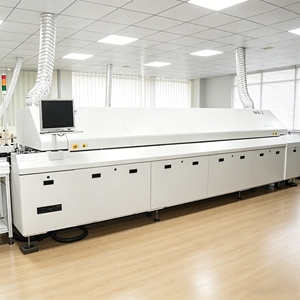 Four de refusion à haut débit, machine à souder à la vague, équipement d'assemblage SMT sans plomb, ligne de production SMT de haute qualité - Product Image 1