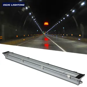 OGJG 60w wasserdicht notfall batterie u-bahn metro station led linear tunnel leuchte