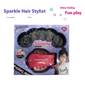 Appareil à ongles magique scintillant pour filles, accessoire de coiffure transfrontalier, jouet pour bébés - Product Image 6