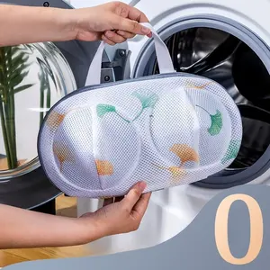 Bolsa de lavandería de malla antideformación para sujetadores y ropa interior, protector para lavadora doméstica, 1 unidad - Product Image 5