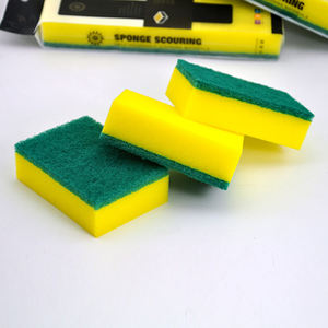 Esponja de Lavado, Juego de 3 Piezas, para Lavar y Limpiar Platos, Sartenes, Ladrillo de Limpieza para Cocina - Product Image 2