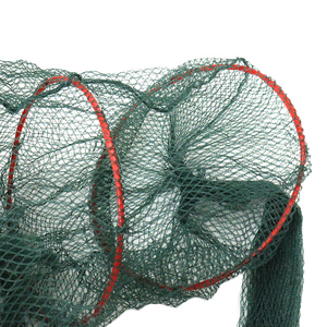 Venta al por mayor trampa de cebo Craw <span class=keywords><strong>Fish</strong></span> trampa de camarón red de pesca pescado Camarón cangrejo fundido red de enmalle ruso fyke red - Product Image 2