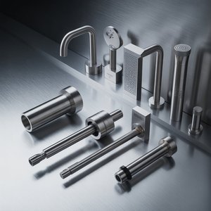 OEM Direct Manufacturer Brass Modern Freestanding <b>Shower</b> Door Hardware <b>Accessories</b> Set High Quality Easy Installation Bathroom - Product Image 6