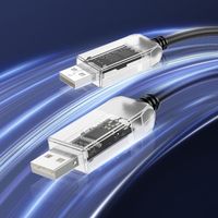 DTECH 1M USB A a Serial TTL 6 pines 3,3 V UART Cable convertidor de nivel con chaqueta negra