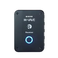M-vave-Écouteurs WP-9 2.4G sans fil rechargeables avec fonction muet, 3 récepteurs, bouton de volume, accessoires audio et vidéo