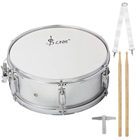 14 Marching Snare Drum with Drumsticks Professional Percussion Instrument for Beginner & Student OEM ODM Customizable