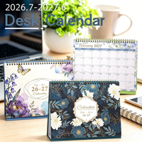 Calendrier de bureau professionnel SPESE 2026-2027 - Planificateur mensuel 18 mois (juillet 2026 - décembre 2027) - Suivi des habitudes et mémos de bureau