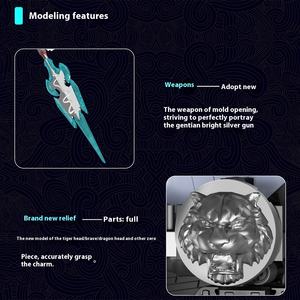 Yuxing modèle moule roi 93007 cinq tigres série grand Zhaoyun <span class=keywords><strong>adulte</strong></span> garçon <span class=keywords><strong>Robot</strong></span> blocs de construction en plastique assemblé ornements - Product Image 2