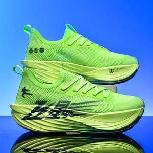 Zapatillas <span class=keywords><strong>de</strong></span> Running para Maratón con Placa <span class=keywords><strong>de</strong></span> Carbono y Entresuela <span class=keywords><strong>de</strong></span> EVA <span class=keywords><strong>de</strong></span> Longitud Completa, Ligeras, para Primavera, Otoño y Verano, Versión 2025, para Hombre y Mujer - Product Image 4