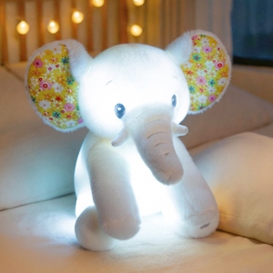 Peluche Luminoso Personalizzato, Simpatico Capibara, Elefante, Orso con LED, Animale di Peluche Lampeggiante, Regalo per Bambini, Vendita all'Ingrosso, OEM Personalizzato - Product Image 2