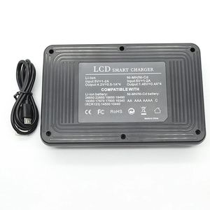 GEB <span class=keywords><strong>Chargeur</strong></span> pour AA AAA <span class=keywords><strong>CR123A</strong></span> 18650 26650 22650 14500 avec prise UK 220v AC LCD Display Universal <span class=keywords><strong>Rechargeable</strong></span> Battery Charger - Product Image 6