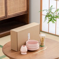 Wholesale Bambou Matcha Thé Outils Céramique Fouet Bol Cuillère Tasse Matcha Set Personnalisé Fouet Bambou Avec Boîte Cadeau