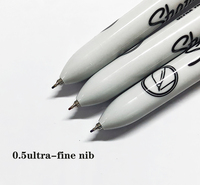 Sharpie Stylos marqueurs permanents à pointe fine rétractables