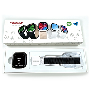<span class=keywords><strong>Reloj</strong></span> Inteligente Microwear S12 de 48 mm con Pantalla Grande de 2.11 Pulgadas, Sensor de Ritmo Cardíaco, Respuesta a <span class=keywords><strong>WhatsApp</strong></span>, Serie S10 - Product Image 1