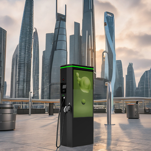 Nouveau 180Kw Fast DC EV Station <span class=keywords><strong>de</strong></span> charge montée au sol CCS2 Chademo conforme OCPP pour voitures électriques 400V IP55 complet - Product Image 6